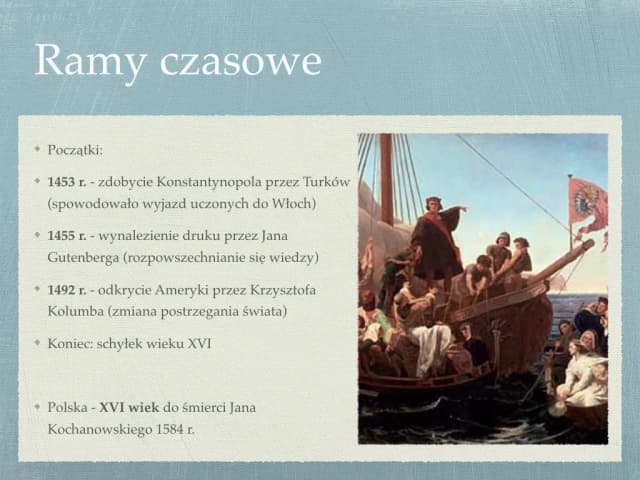 Kiedy trwał renesans? Odkryj kluczowe daty i różnice regionalne
